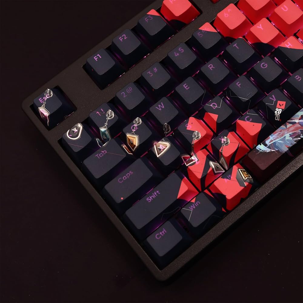 Amazon | ジェット キーキャップ ヴァロラント 周辺 PBTキー